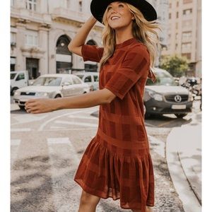 Roolee Drop Waist Marta Dress